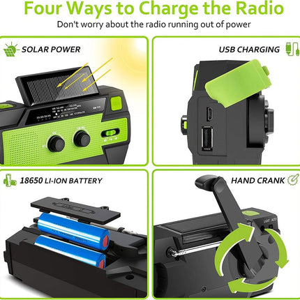 Multifunctional Solar Emergency Power Bank Light