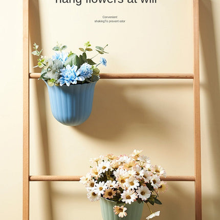 Nordic Flower Shape Hanging Trash Can