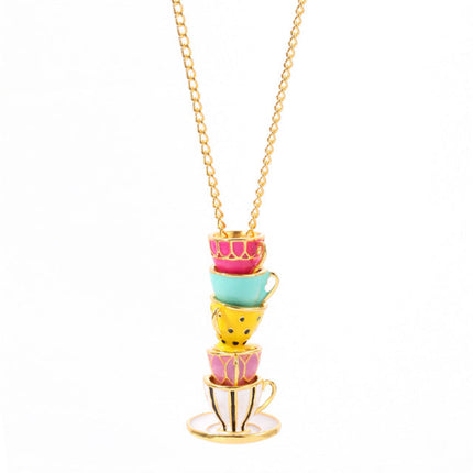 Creative Teacup Necklace