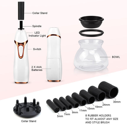 Portable Quick Makeup Brush Cleaner Dryer