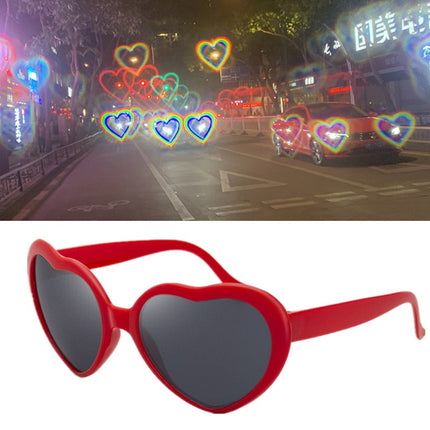Heart Special Light Effect Party Glasses