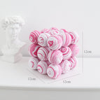 Cube Pink White