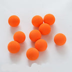 10 orange balls