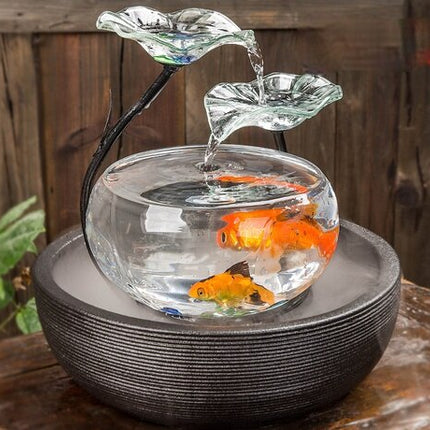 Ceramic Fountain Creative Fish Tank