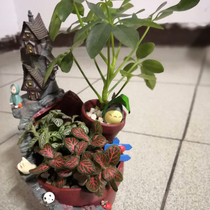 Fairy Garden House Creative Resin Flowerpot