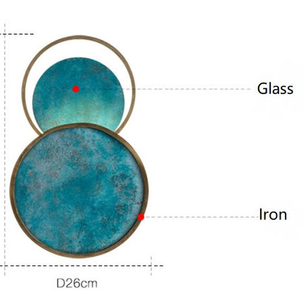 Post Modern Turquoise Elegant Wall Lamp