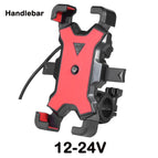 24V Handlebar Red