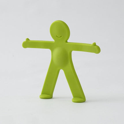 Creative Human Figure Wall Phone Holder Hook