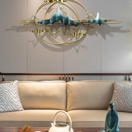 3D Aesthetic Landscape Luxury Wall Light Decor