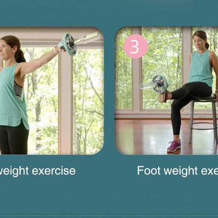 Self-Retracting Home Fitness Abdominal Wheel Roller