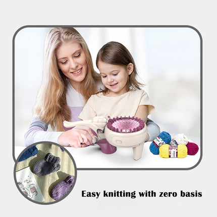 Educational Rotating Double Knitting Machine Toy
