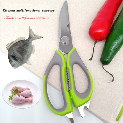 Multifunctional Poultry Bone Scissor with Magnetic Storage Bag