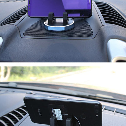 360° Rotating Luminous Number Display Phone Holder