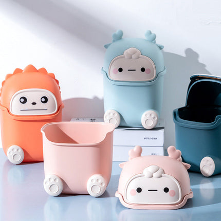 Lazy Penguin Office Mini Trash Can
