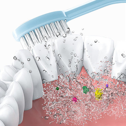 2in1 Portable Folding Travel Toothbrush Kit
