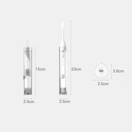 2in1 Portable Folding Travel Toothbrush Kit