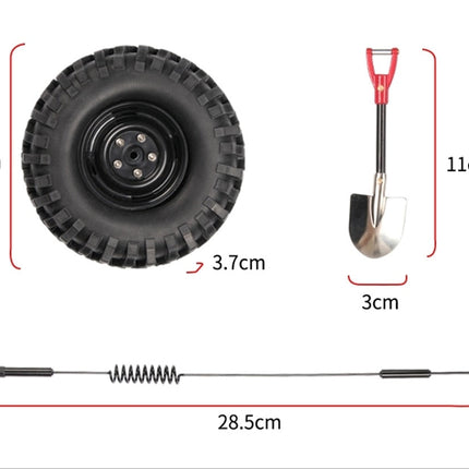 3D Mini Car Sticky Tire Decor