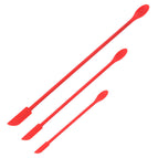 3PCS Red Spoon