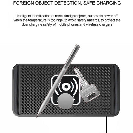 Wireless Non-Slip Car Fast Phone Charger Pad