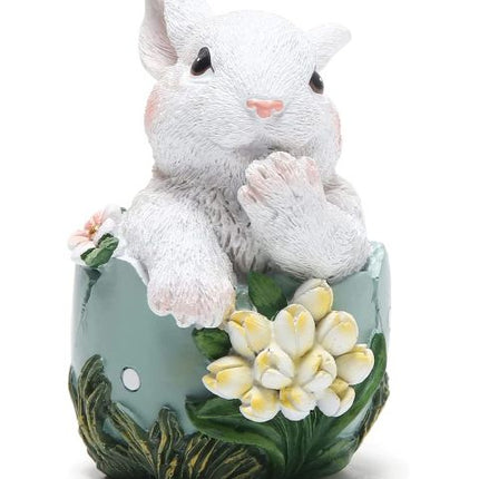 Resin Easter Bunny Eggs Decor