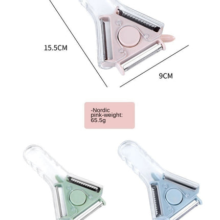 Magic Multi-Blade Triangle Vegetable Peeler