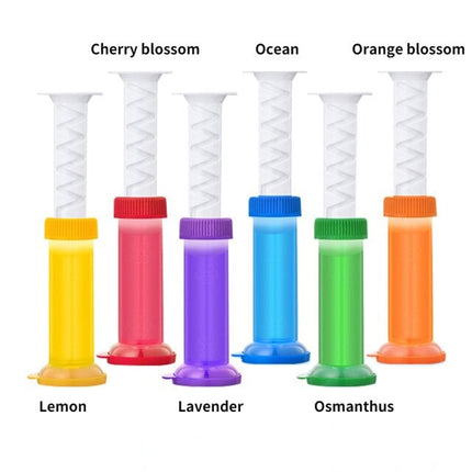 Aromatic Air Freshener Flower Gel Toilet Cleaner