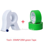 With 1pc green Tape