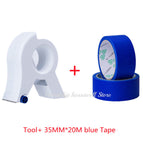 With 1pc blue Tape