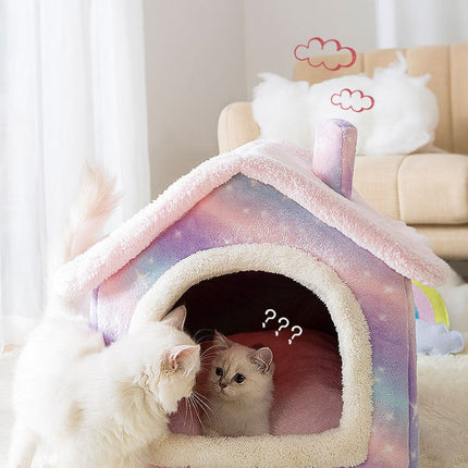 Breathable Cozy Warm Plush Pet House