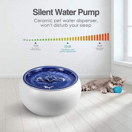 Automatic Ceramic Smart Pet Water Fountain