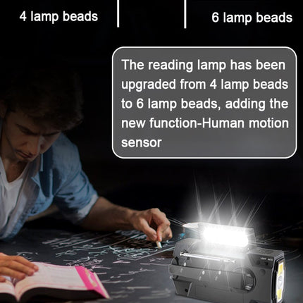 Multifunctional Solar Emergency Power Bank Light