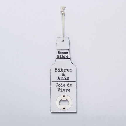 Retro Wood Bottle Opener