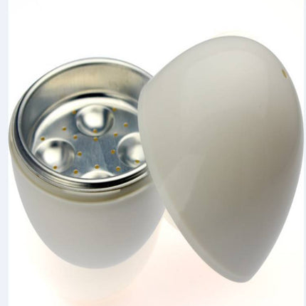Round Shape Microwave Egg Boiler Steamer