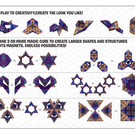 Anti-Stress Magnetic Magic Cube