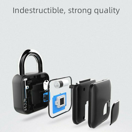 Fingerprint Auto USB Rechargeable Lock
