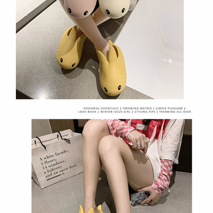 Non-slip Bunny Cloud Comfy Slippers