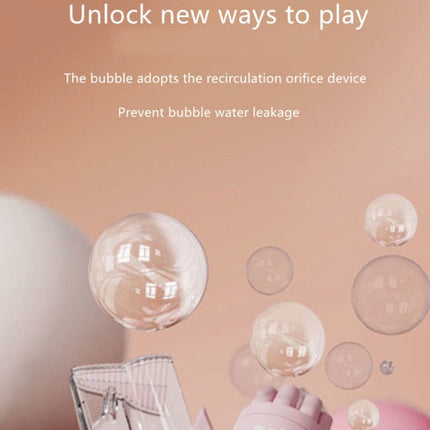 Automatic Dynamic Lighting Bubble Blower Toy