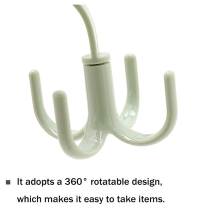 Rotating Four-Claw Wardrobe Organizer Hanger