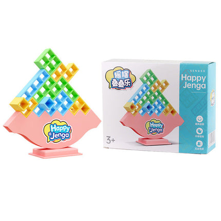 Block Stacking Puzzle Kids Balance Game