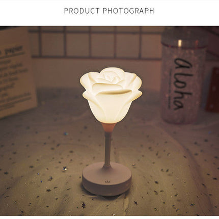 Rose Flower Romantic Touch Night Light