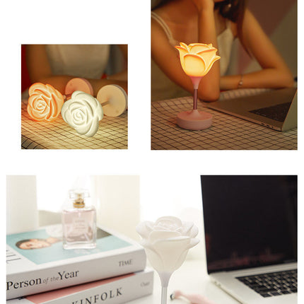 Rose Flower Romantic Touch Night Light