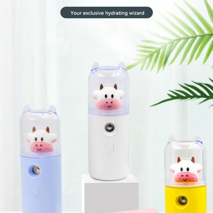 USB Cartoon Animal Rechargeable Mini Face Steamer
