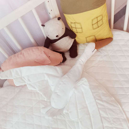 Creative Nursery Decor Hanging Swan Plush Doll