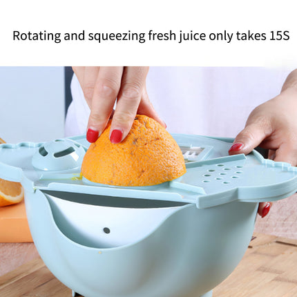All-in-One Drain Basket Vegetable Grater