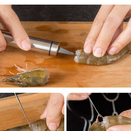 Shrimp Cleaner Stainless Steel Cutter