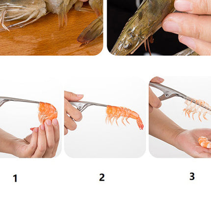 Shrimp Cleaner Stainless Steel Cutter