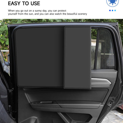 Universal Anti-UV Sunshade Car Window Curtains