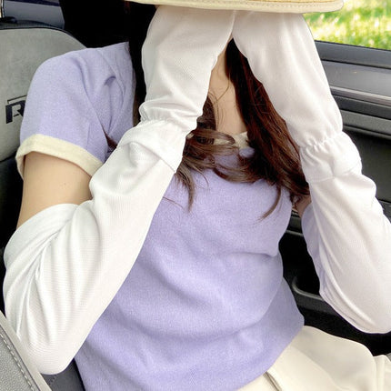 Anti-Ultraviolet Silk Summer Long Sleeves