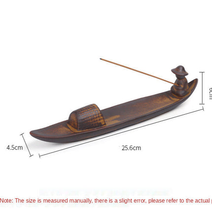 Wooden Zen Incense Holder