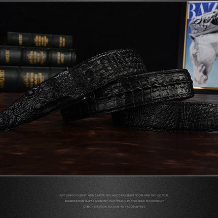 Luxo Crocodile Belt